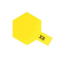 Acrylic Mini X-8 Lemon Yellow