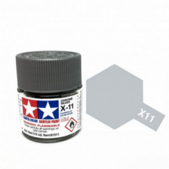 Acrylic Mini X-11 Chrome Silver