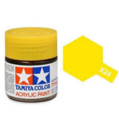 Acrylic Mini X-24 Clear Yellow