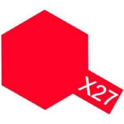 Acrylic Mini X-27 Clear Red