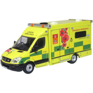 Mercedes Ambulance London Ambulance Service Remembrance Day