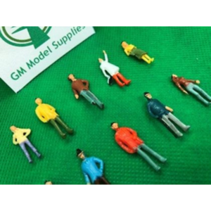 Model Railway Mixed Painted Figures