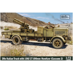 3Ro Italian Truck w/100/17 100mm Howitzer (Cassone 2)