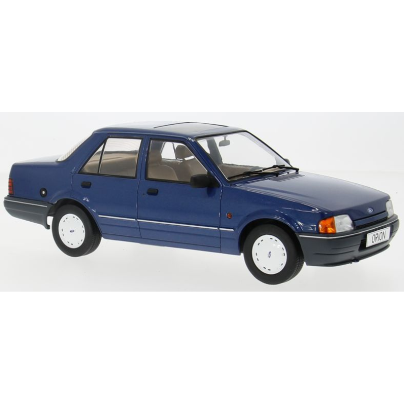 Ford Orion Mk II Basic Version Blue LHD w/Hub Cap Wheels