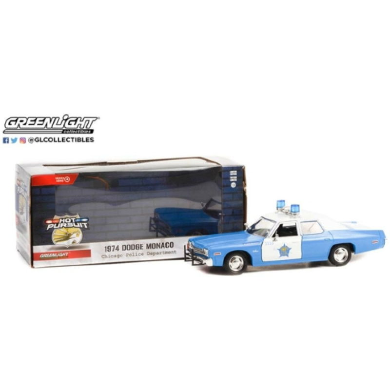 Dodge Monaco 1974 City of Chicago Police Dept Hot Pursuit