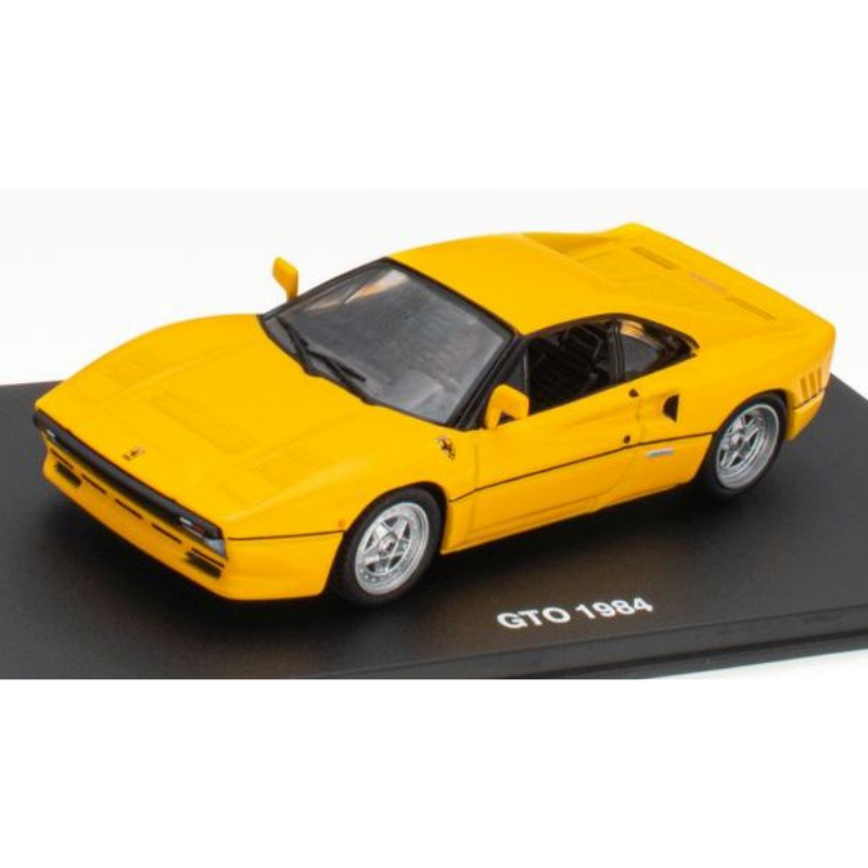 Ferrari GTO 1984 - Yellow Ferrari Collection - cased