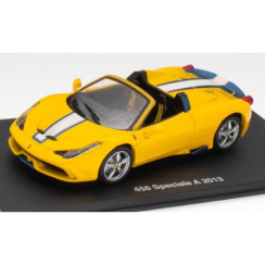 Ferrari 458 Speciale A 2013 - Yellow Ferrari Collection - cased