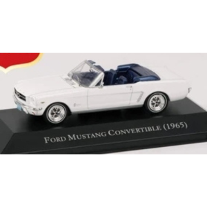 Ford Mustang Covertible (1965) - White American Car Collection - Not cased