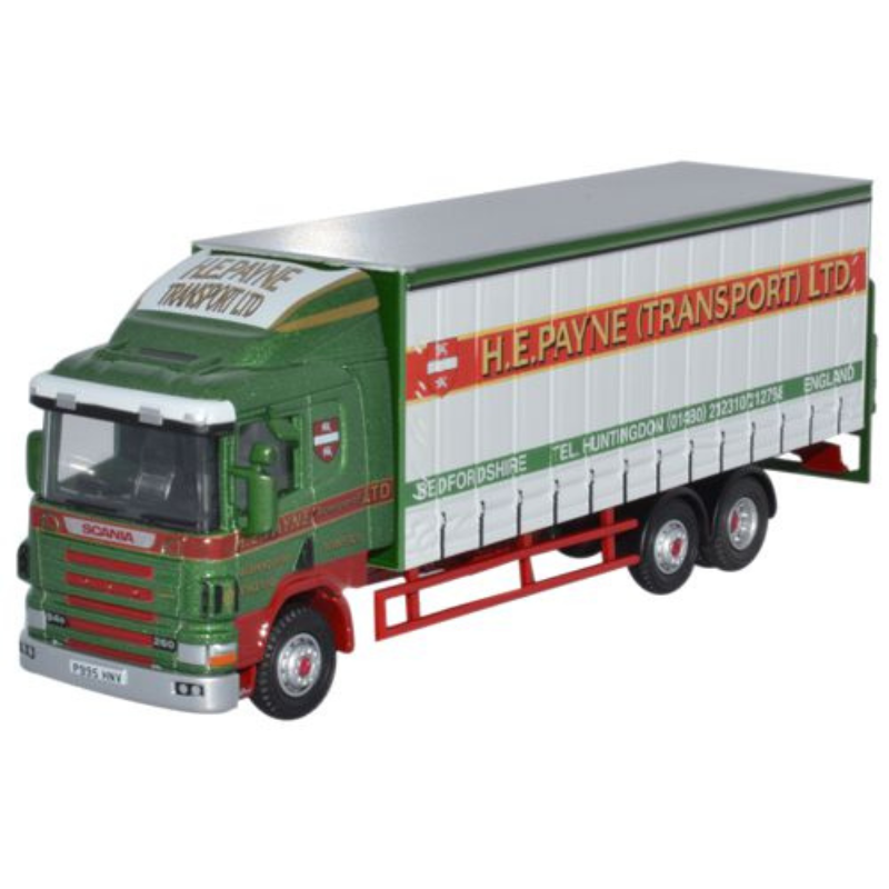 Scania 94D Curtainside - H E Payne