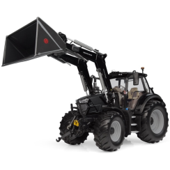 Deutz-Fahr 6150.4 TTV Warrior Gloss Black w/Stoll FZ 43-27 Front Loader