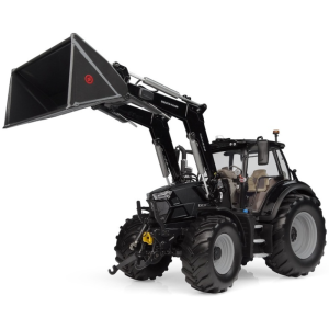 Deutz-Fahr 6150.4 TTV Warrior Gloss Black w/Stoll FZ 43-27 Front Loader
