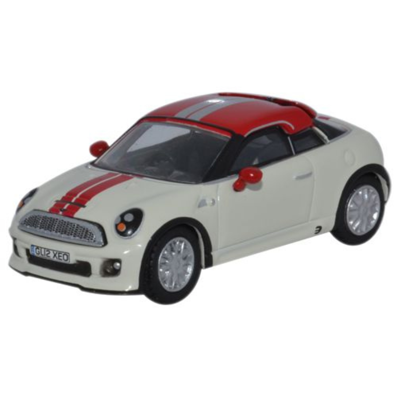 Mini Coupe - Pepper White and Chilli Red